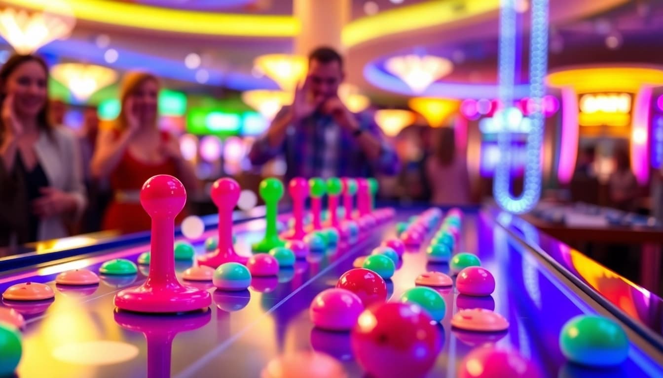 Menghasilkan kemenangan mengesankan di situs plinko dalam permainan kasino yang penuh warna.