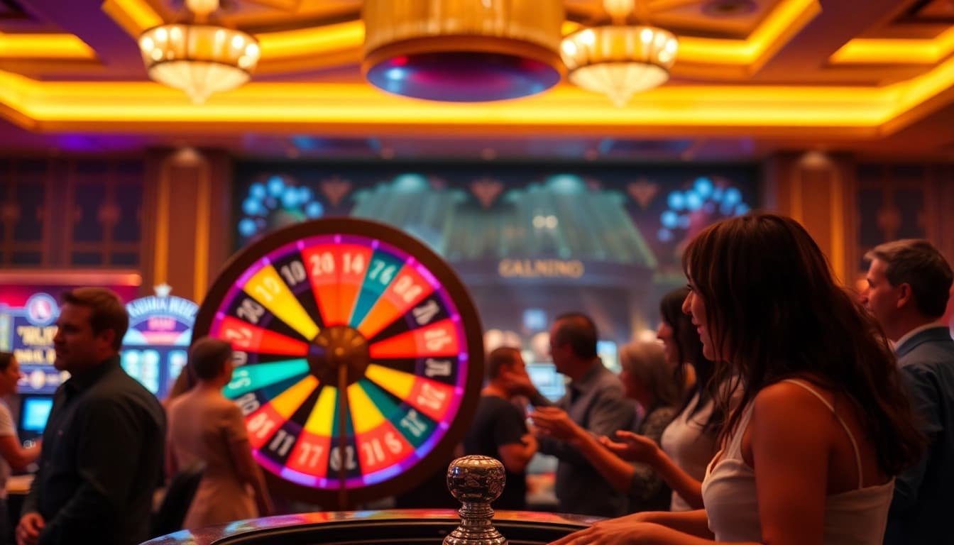 Pinco Casino pulsuz firlanmalar ilə oynayan insanlar, enerjili kazino mühiti