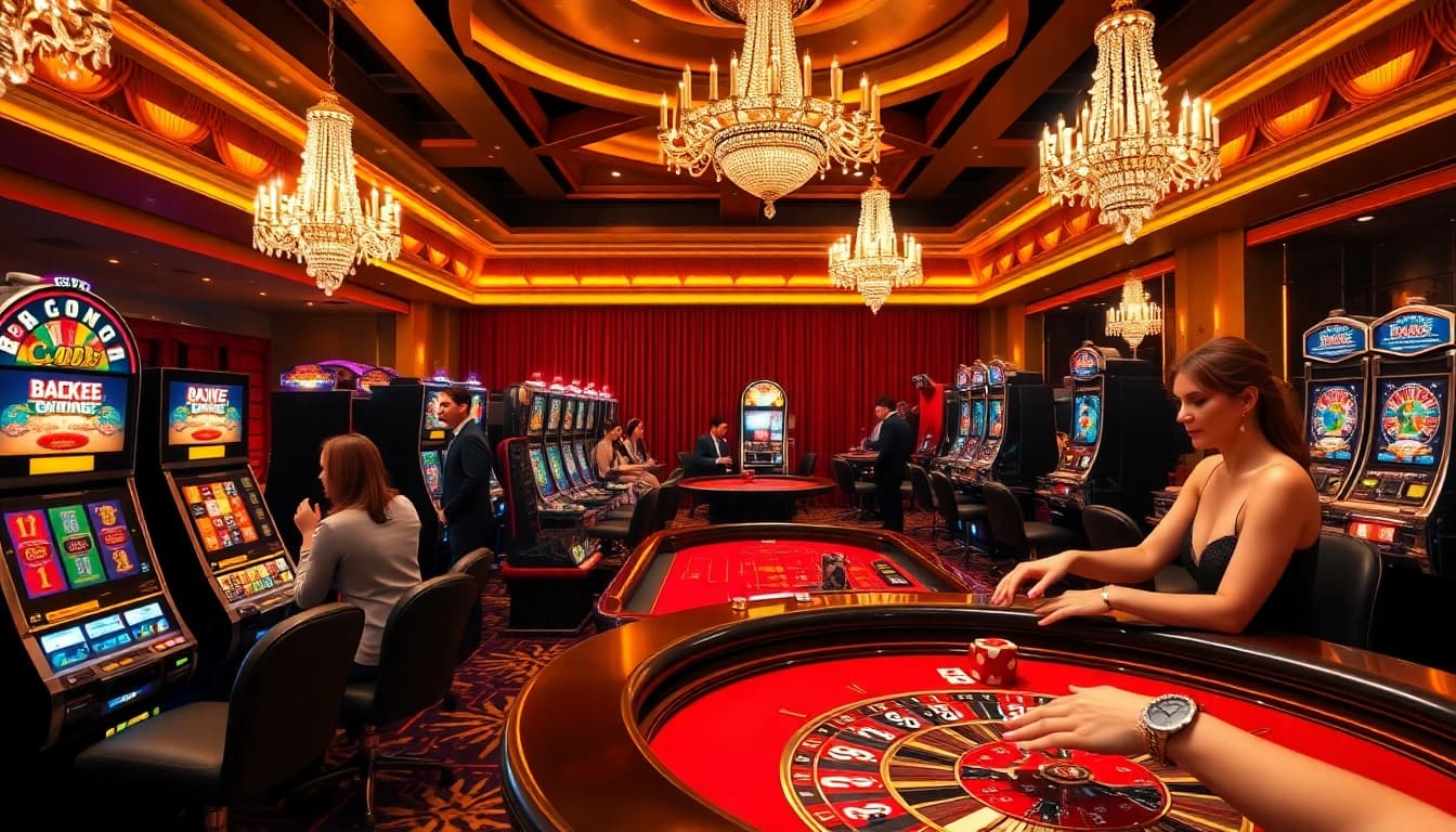 Découvrez le frisson du meilleur casino en ligne 2026 avec une action de jeu captivante et un décor luxueux.