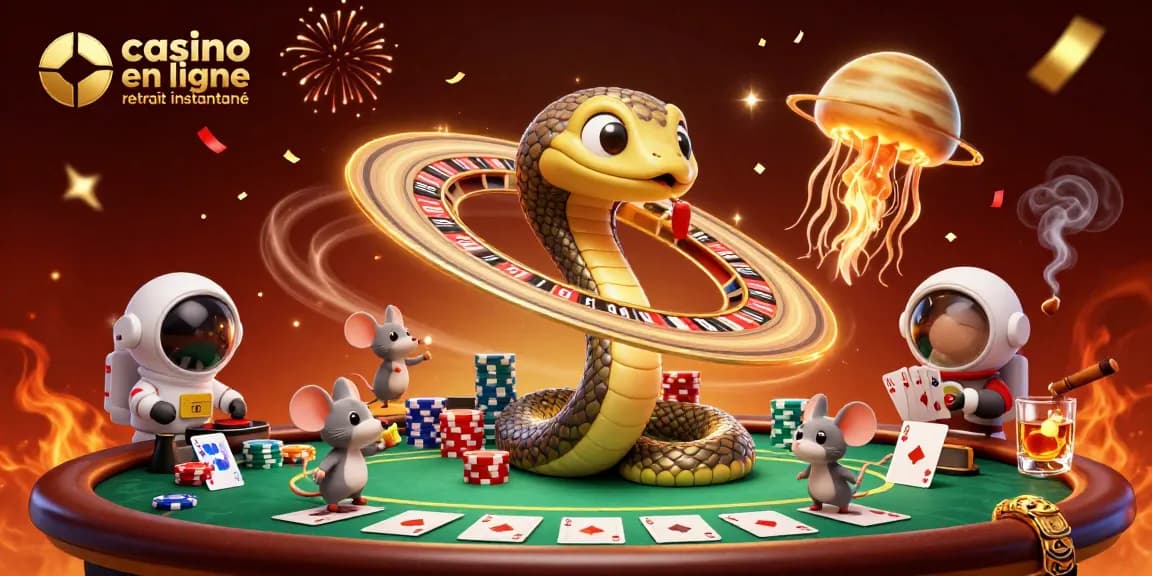 Miser sur le casino en ligne retrait instantané avec des astronautes pariant sur les anneaux de Saturne.