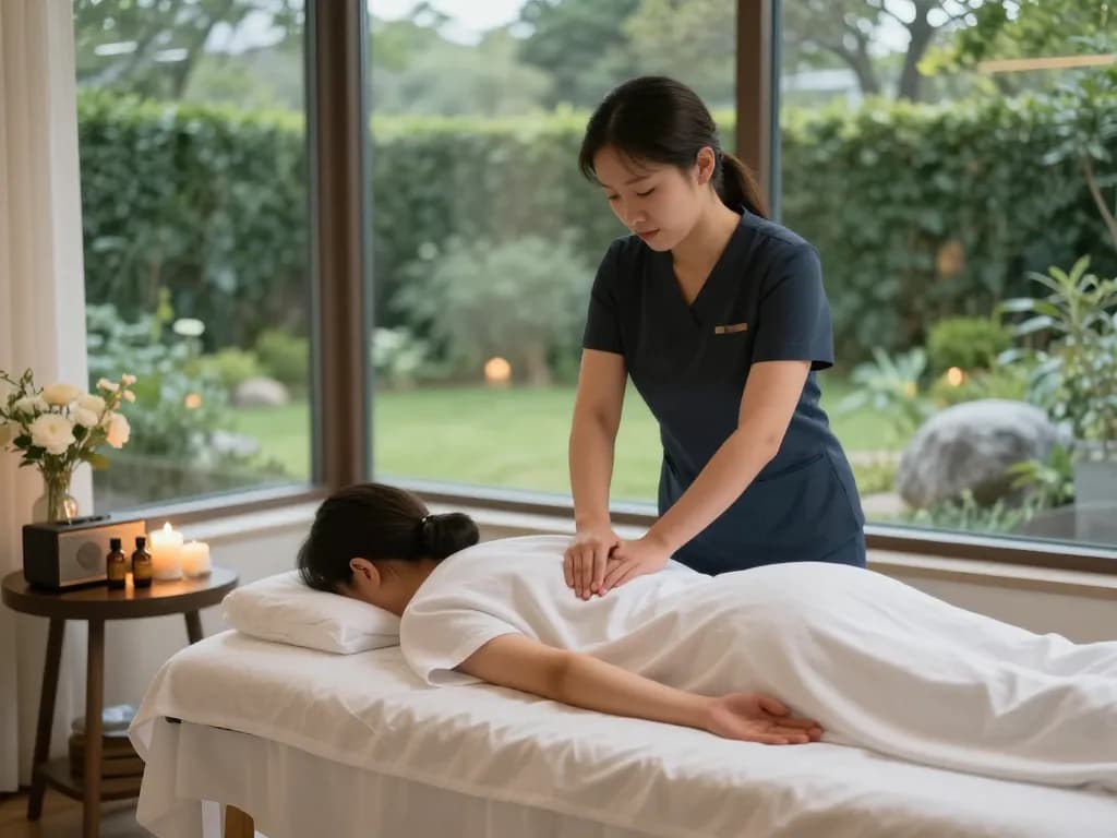 Experience premium 잠실스웨디시 with a soothing Swedish massage in a tranquil wellness studio.