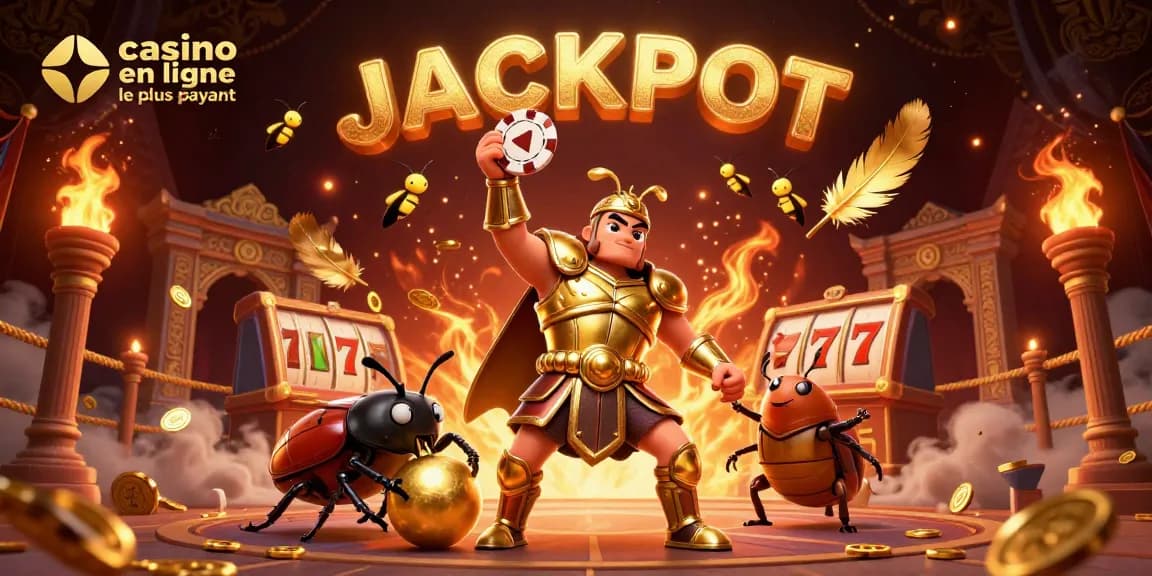 Gagnez gros avec le casino en ligne le plus payant représenté par un scarabée mutant héros.