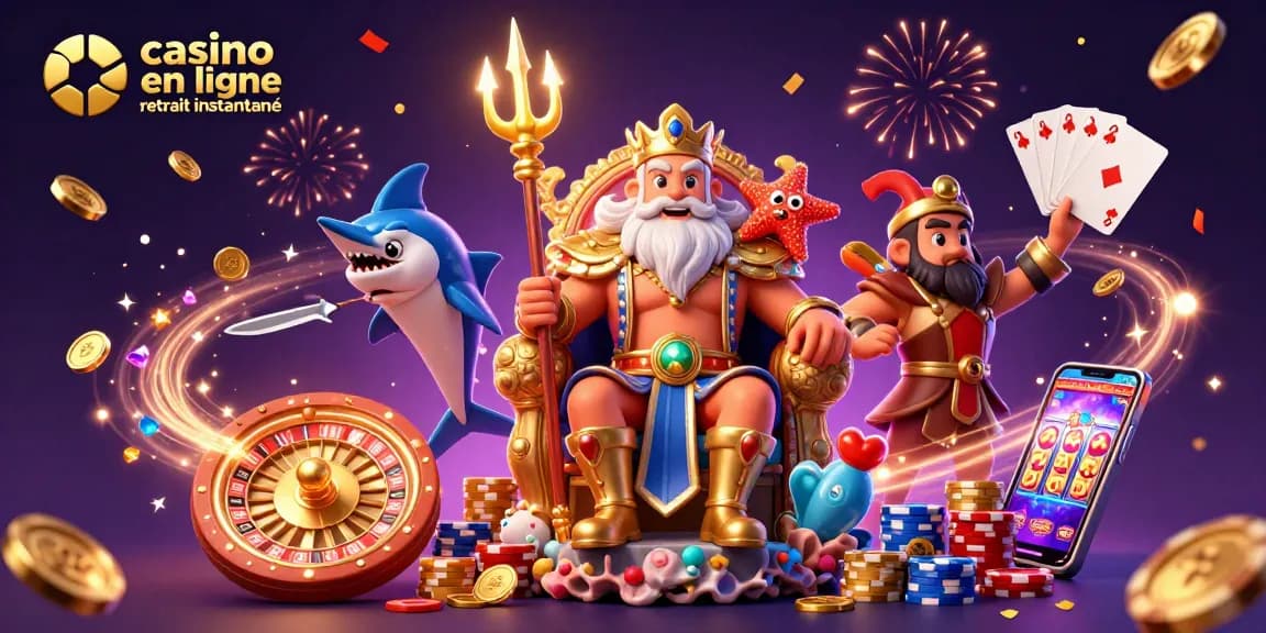 Célébrez le casino en ligne retrait instantané avec Neptune et un monde de jeux éclatants.