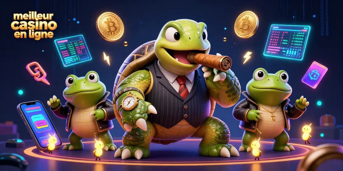 Visualisation captivante du meilleur casino en ligne avec un personnage principal incroyable en scène.