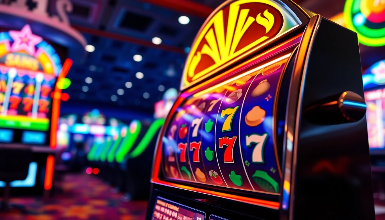 main features of walettoto slot machine with vibrant graphics and coins
