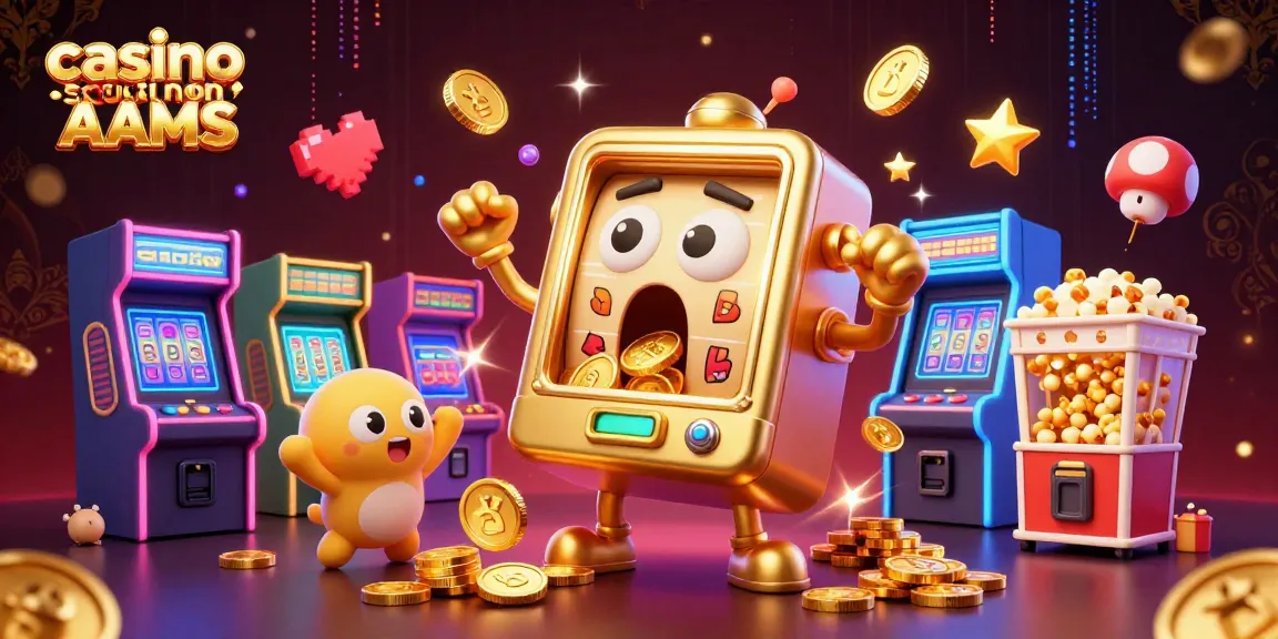 Giocatori vincenti nel casino sicuri non AAMS mentre una slot machine d'oro sorprende i suoi jackpot.