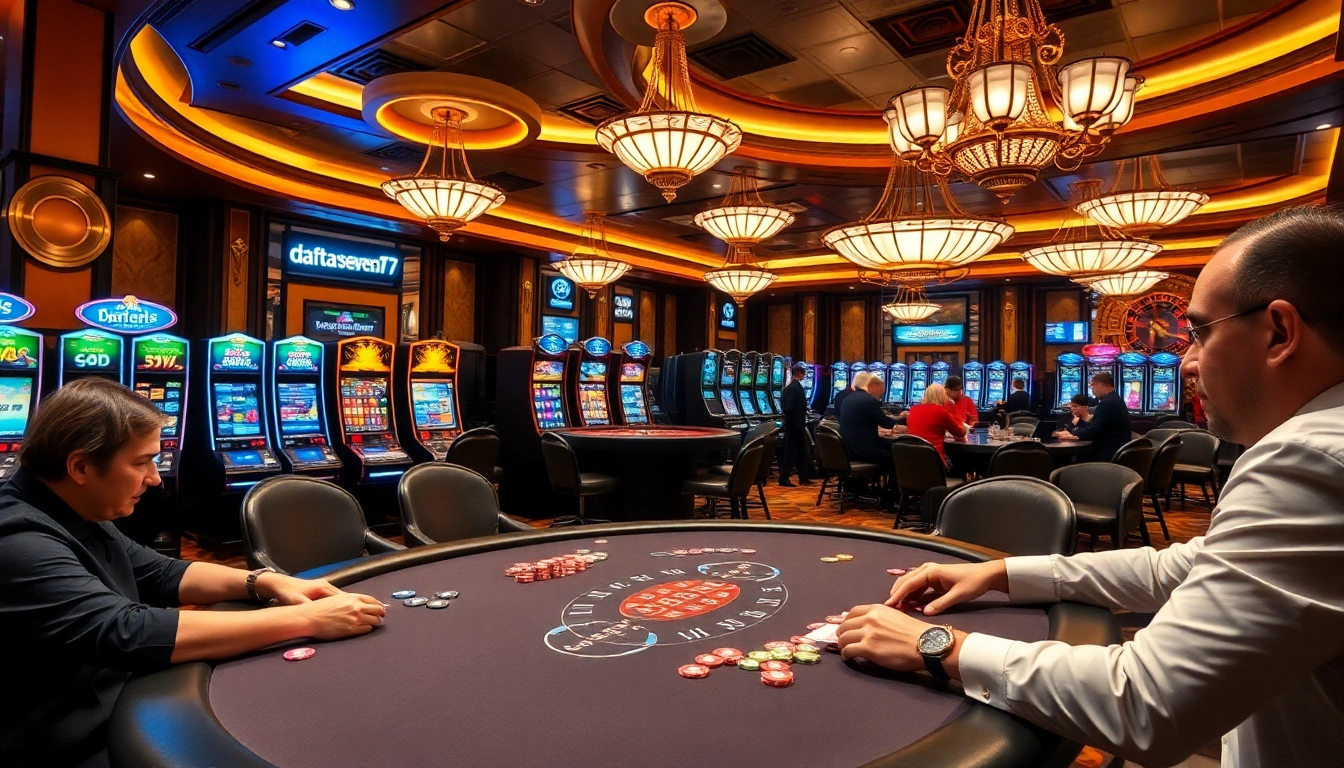 Enjoy thrilling games and winning strategies at daftar seven77 casino experiences.