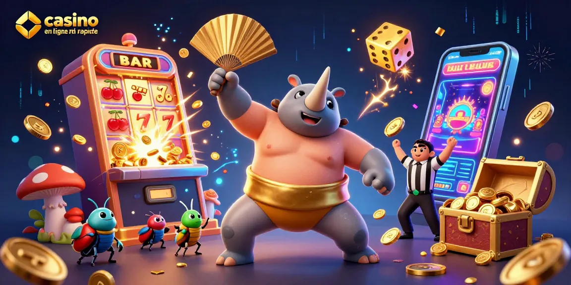Casino en ligne retrait rapide : spectacle de pièces d'or volantes à travers un combat de sumo inoubliable.