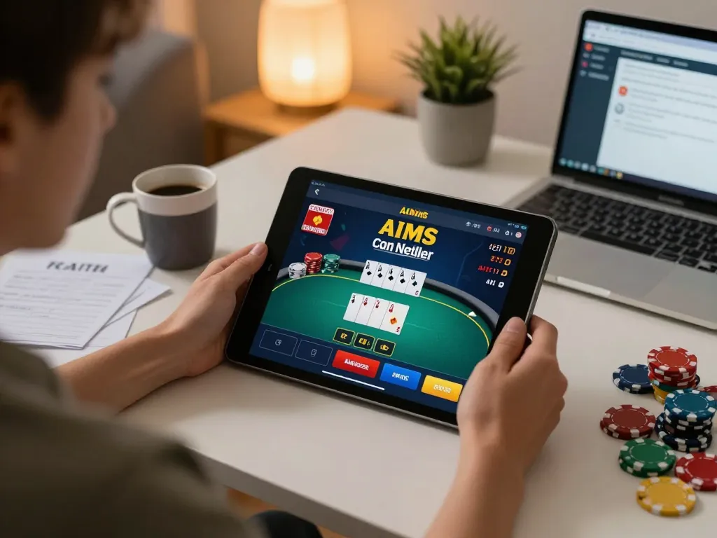 Engaging in online poker from home, exploring casino non aams con neteller options for strategic gaming.