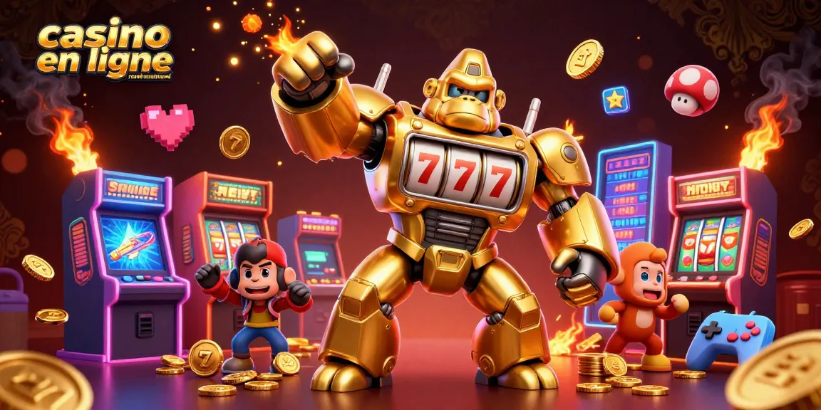 Casino en ligne retrait instantané : une machine à sous dynamique avec un gorille transformateur et des éléments de jeu