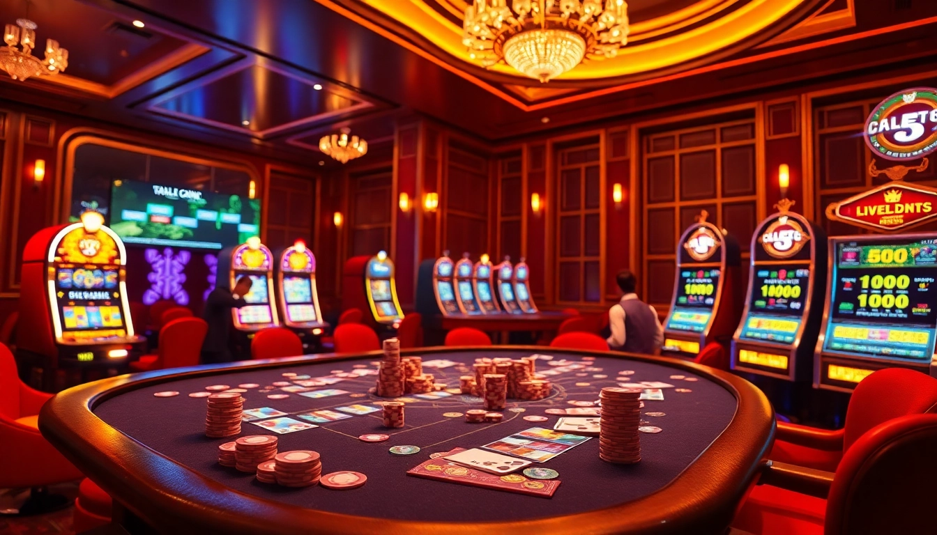 Vivez l'excitation du meilleur casino en ligne 2026 avec des tables de jeu vibrantes et des fonctionnalités en ligne engageantes.