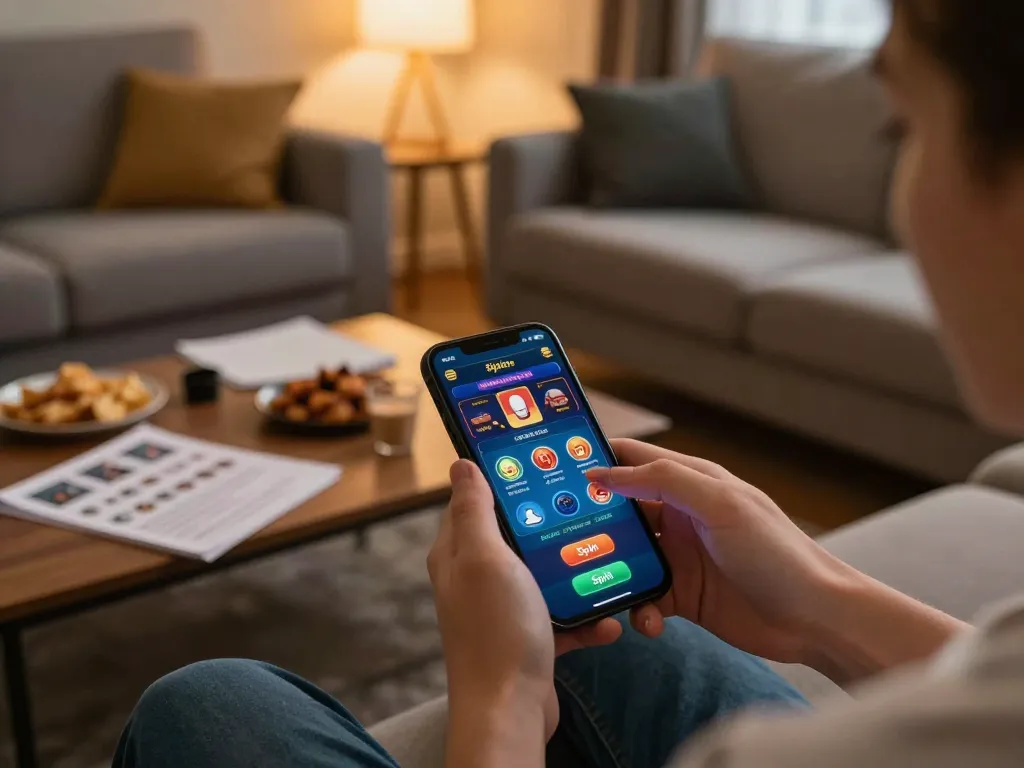 Engaged players click here to enjoy mobile casino gaming experience at home on their smartphone.