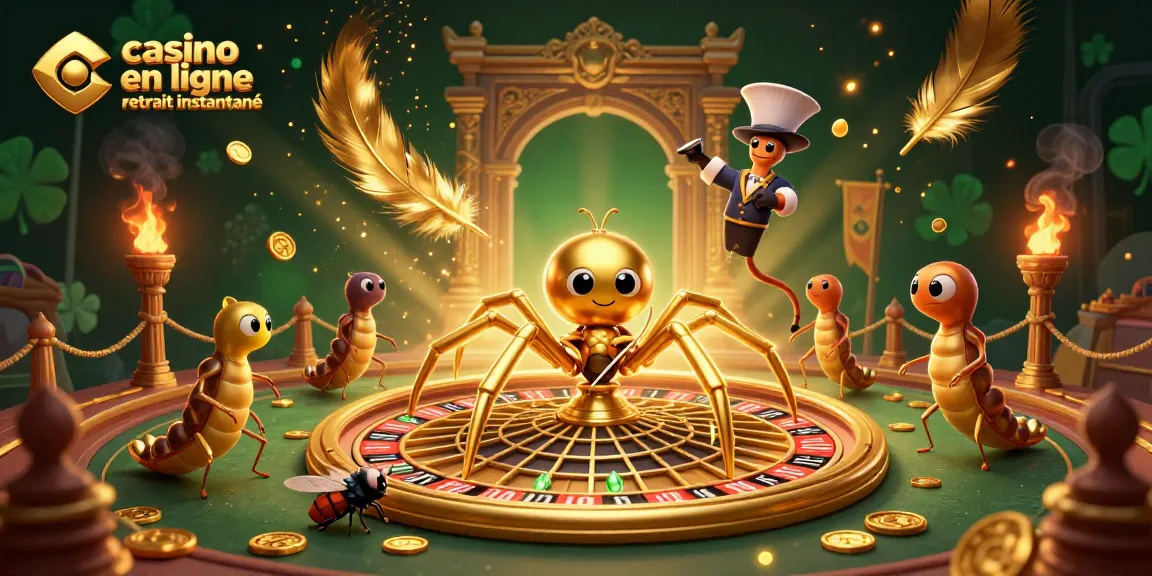 Découvrez un monde vibrant du casino en ligne retrait instantané avec des personnages animés fascinants et une atmosphère riche.