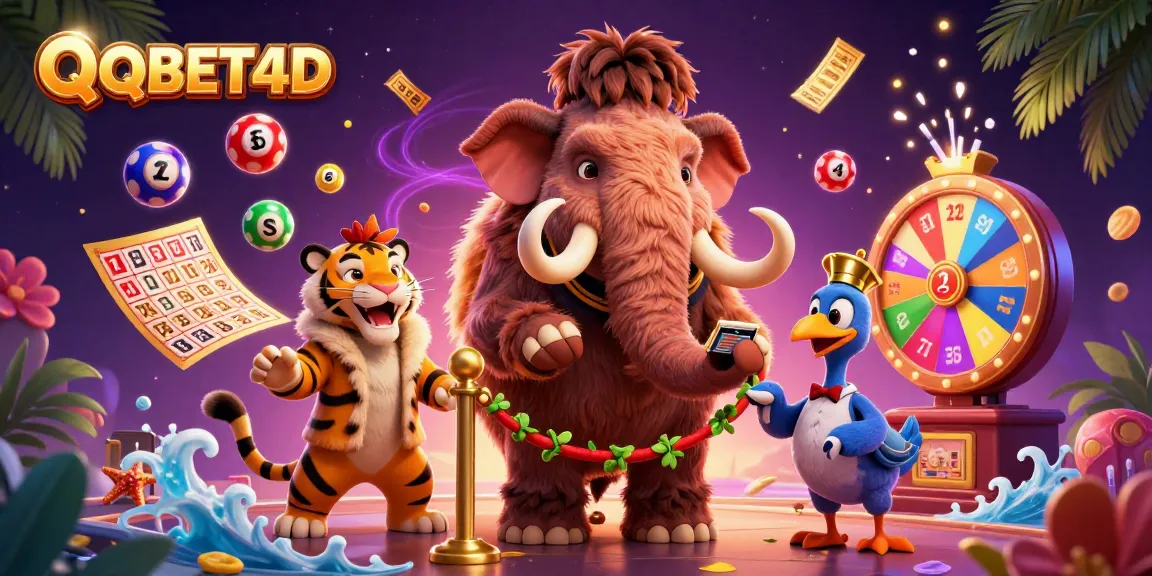 Slot online memasuki dunia QQBET4D dengan bouncer mamut, VIP macan dan doorman dodo.