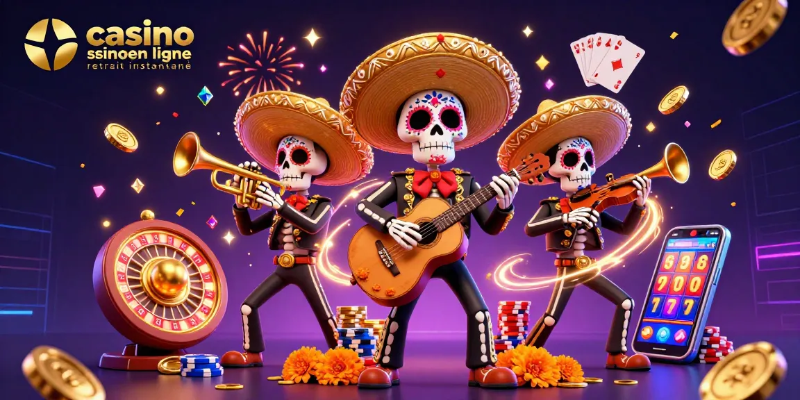 Profitez de l'excitation des jeux sur le casino en ligne retrait instantané avec des mariachis et des joyaux chatoyants.