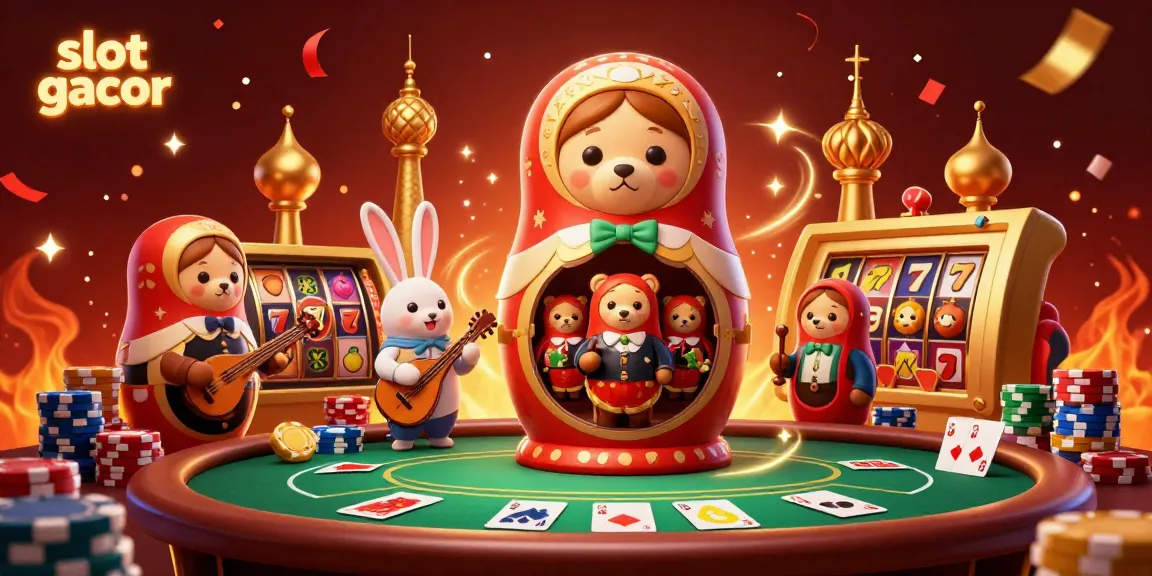 Bermain slot gacor dengan karakter unik di kasino yang penuh warna.