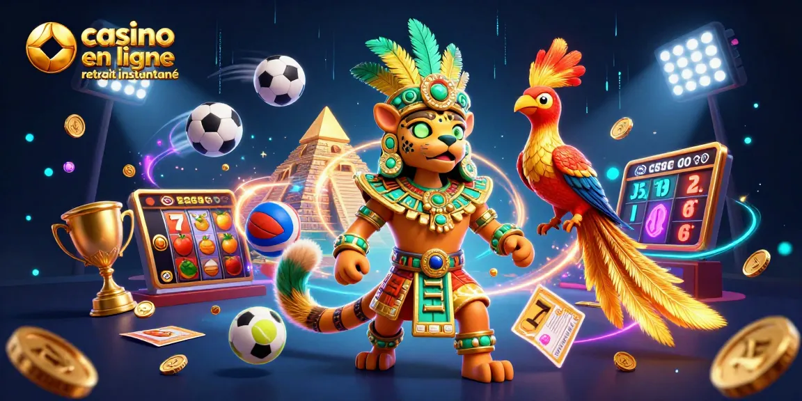 Retrait instantané sur casino en ligne avec un prêtre jaguar et des éléments de jeu d'argent