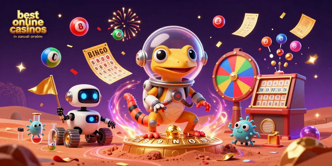 Experience thrilling gameplay at the best online casinos in saudi arabia with vibrant elements and dynamic scenes.