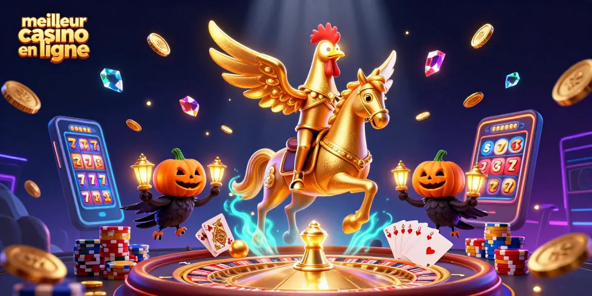 Vaincre avec meilleur casino en ligne : soirée animée de machines à sous et jeux de table.