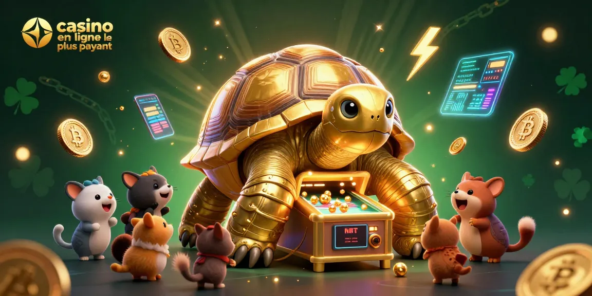 Jouez au casino en ligne le plus payant avec des tortues d'or et des devises cryptographiques.