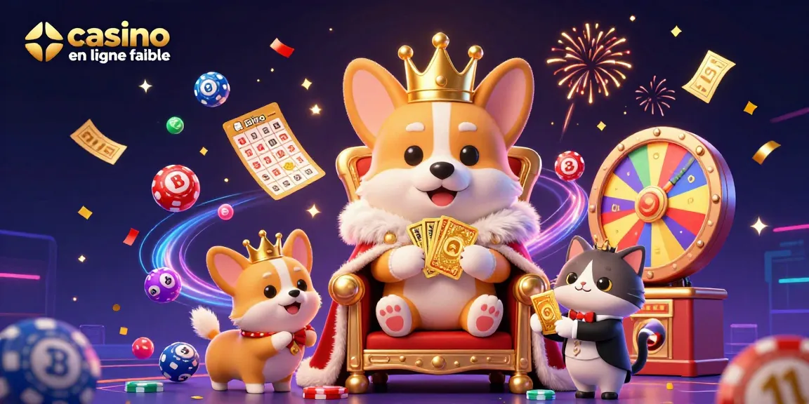 Jouer avec un casino en ligne fiable, voir le corgi royal entouré de jeux animés