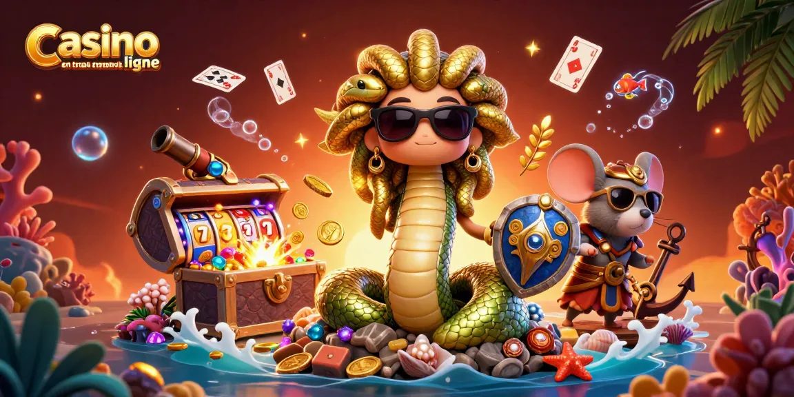 Visitez un casino en ligne retrait instantané avec une illustration vivante de personnages de jeux d'argent.