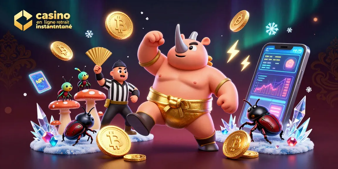Visualisation captivante d'un casino en ligne retrait instantané avec un champion rhinocéros