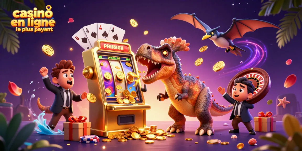 Le casino en ligne le plus payant : un pachycephalosaurus enjoué créant un jackpot !