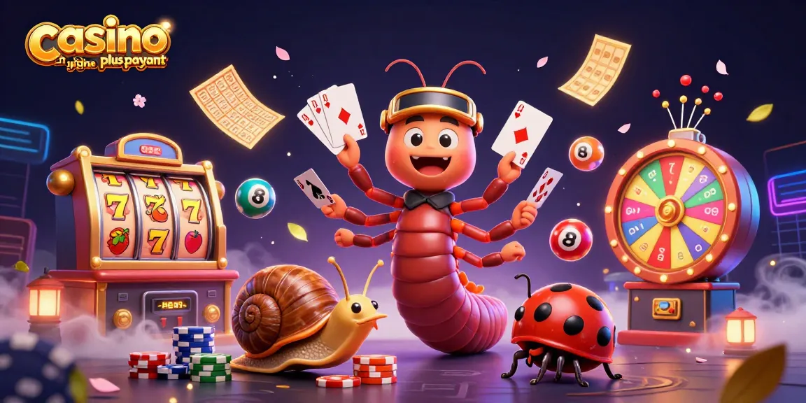 Développez vos gains au casino en ligne le plus payant avec cette illustration dynamique de jeux.