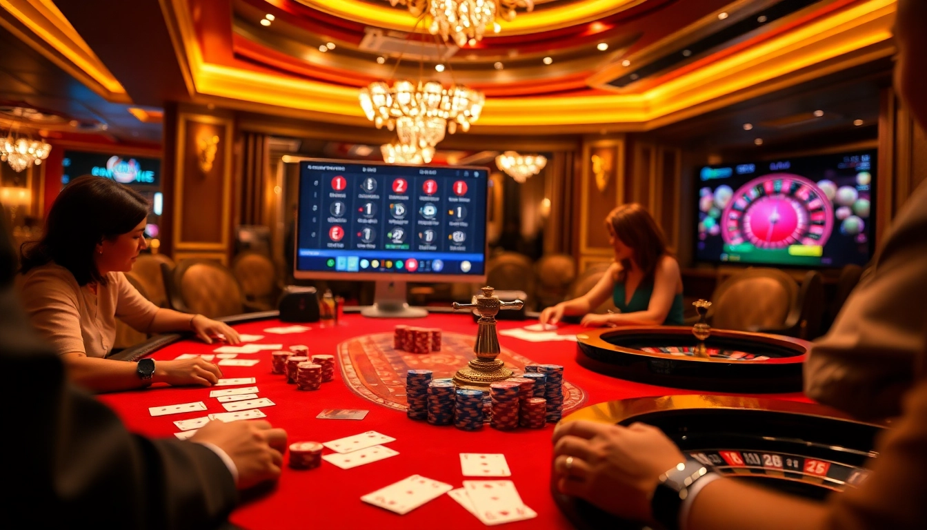 Découvrez l'excitation du meilleur casino en ligne 2026 avec le poker et la roulette.