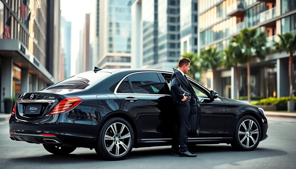 Offering Chauffeur Services near me for a luxurious travel experience with a professional driver.
