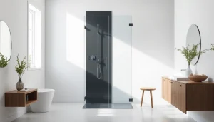 Transformez votre salle de bain avec la paroi de douche 150x200 élégamment conçue.