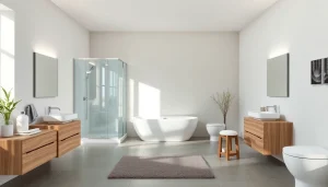 Sonni sanitär GmbH präsentiert stilvolle Badezimmer Produkte in einem modernen Design.