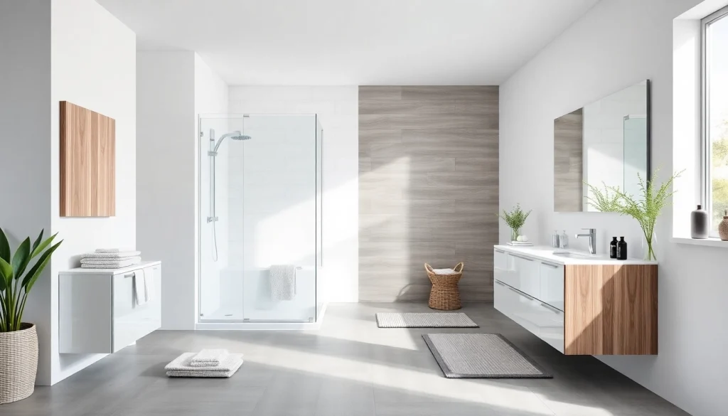 Entdecken Sie die stilvollen Produkte der sonni sanitär GmbH in einem modernen Badezimmer-Setup.