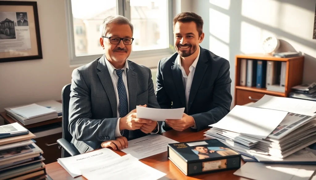 Client consultation with a Public Adjuster Near Me showcasing expertise and personalized service.