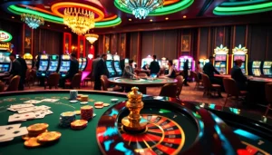 Experience high stakes gambling at https://thabet.vegas/ with vibrant casino tables and gaming excitement.