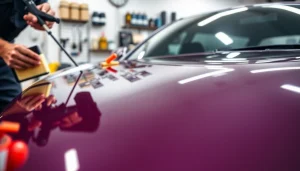 Apply ceramic coating near me for a glossy, protective finish on your vehicle.