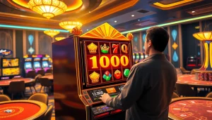 Rasakan permainan yang mendebarkan pada mesin slot Olympus 1000 di kasino mewah.