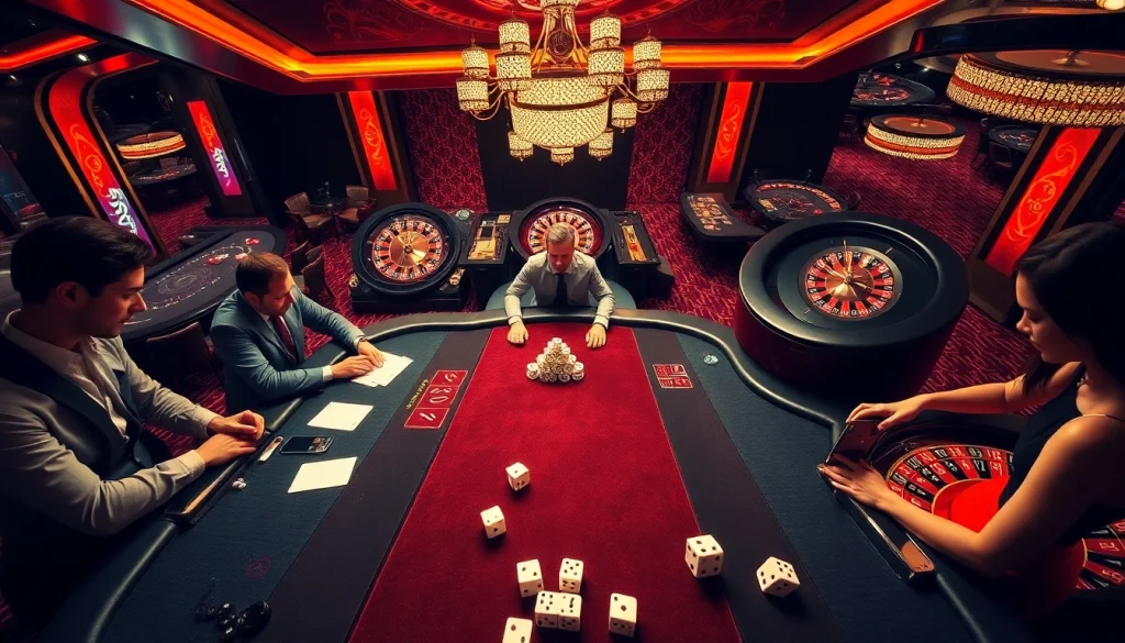 Experience intense gaming action at say88 with vibrant tables and thrilling casino games.