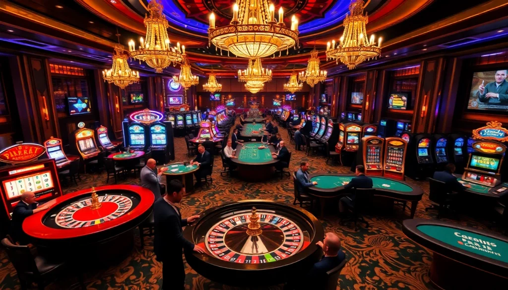 Découvrez l'excitation du meilleur casino en ligne 2026 avec des jeux palpitants et des visuels de casino vibrants.