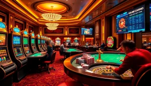 Vivez l'excitation au meilleur casino en ligne 2026 avec des tables de jeu luxueuses et des machines à sous vibrantes.